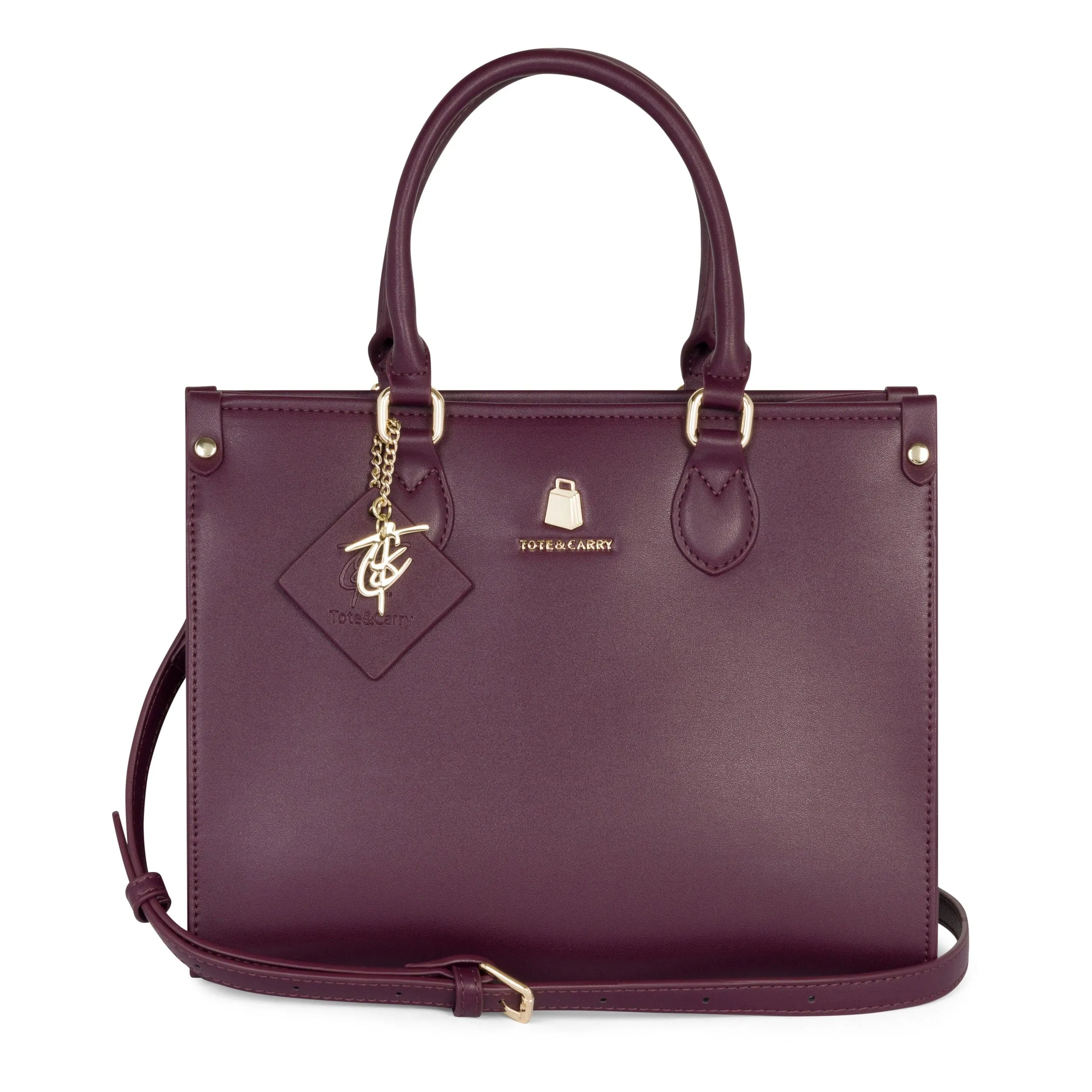 Burgundy Mini Tote Bag