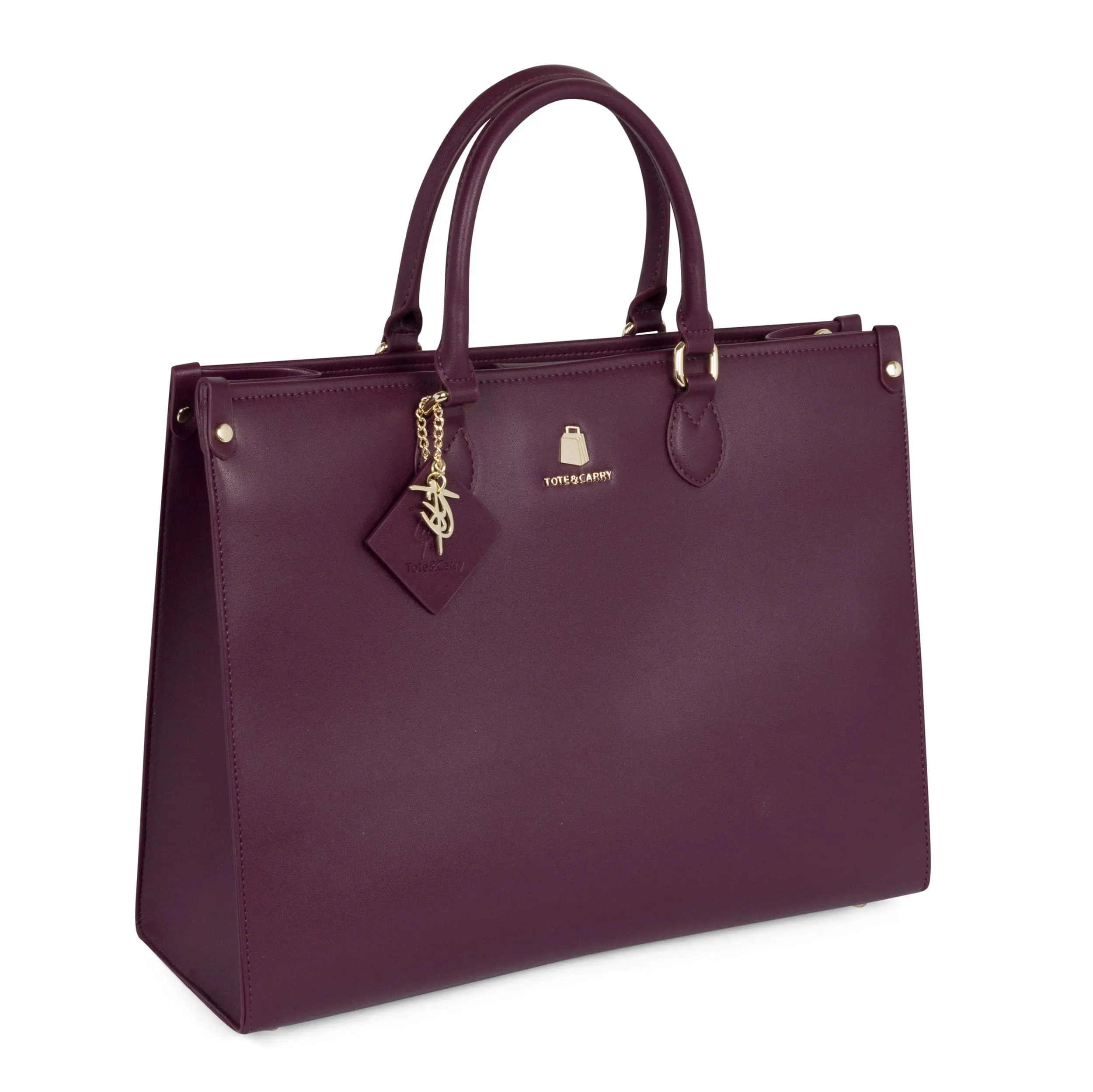 Burgundy Mini Tote Bag