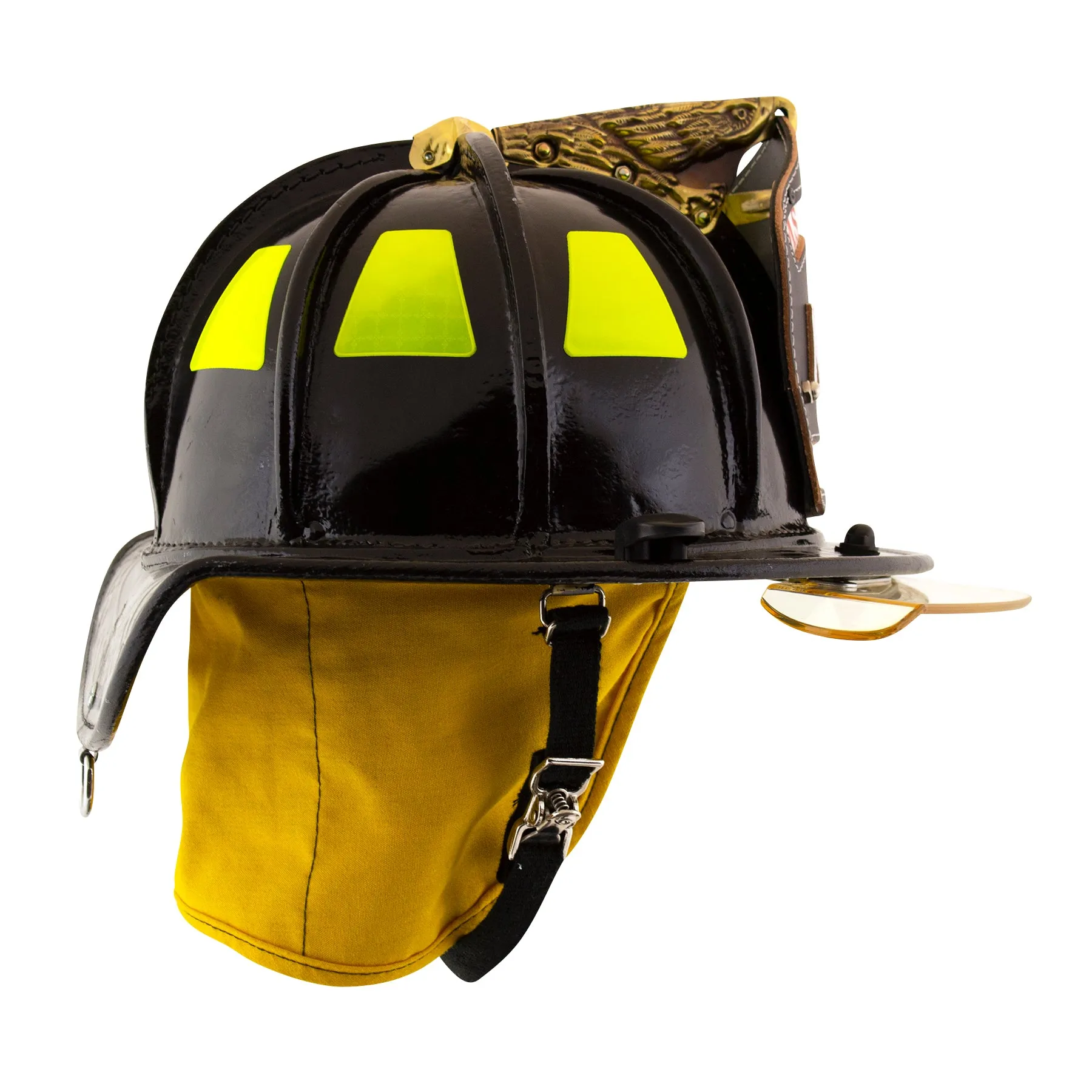 CAIRNS N6A HOUSTON LEATHER FIRE HELMET