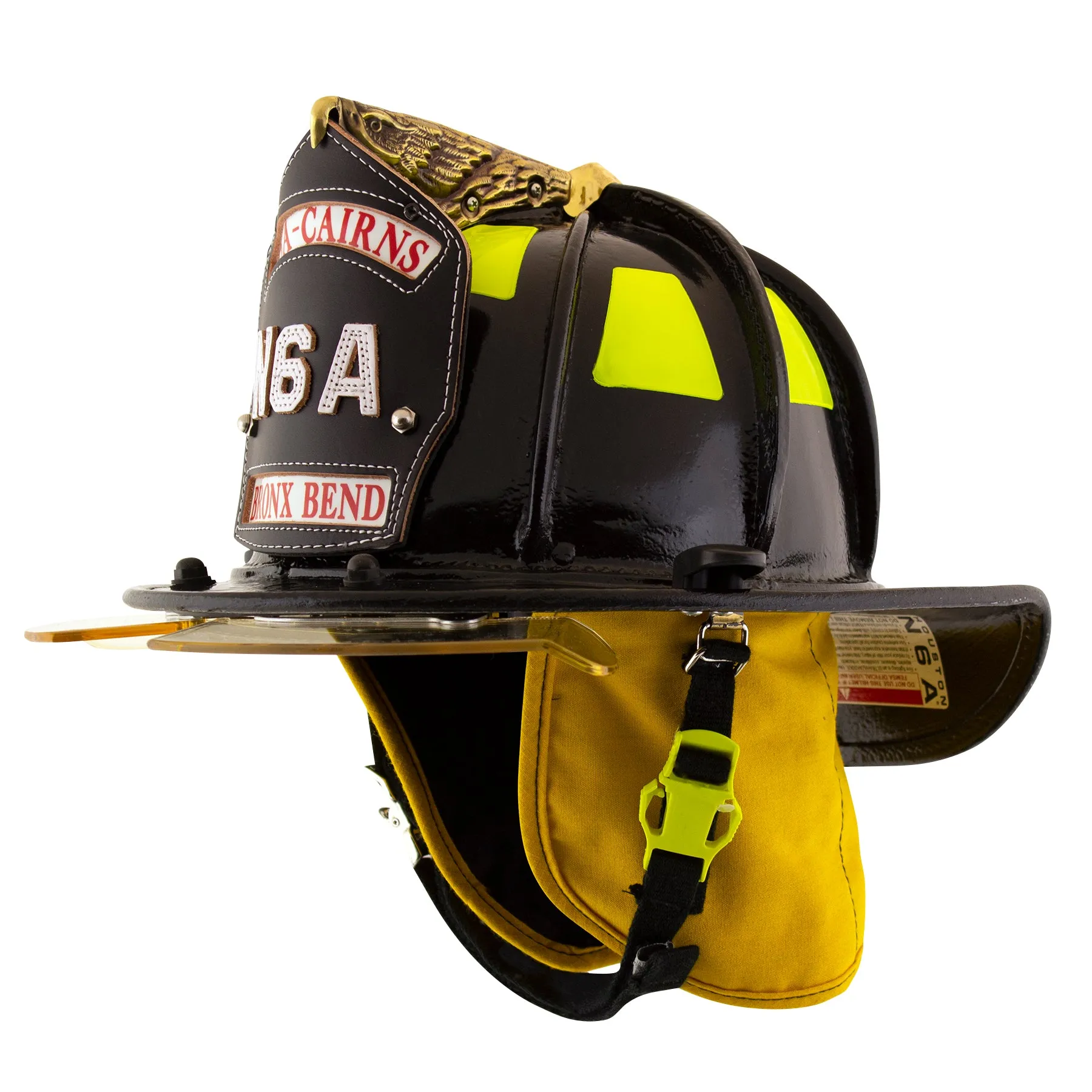 CAIRNS N6A HOUSTON LEATHER FIRE HELMET