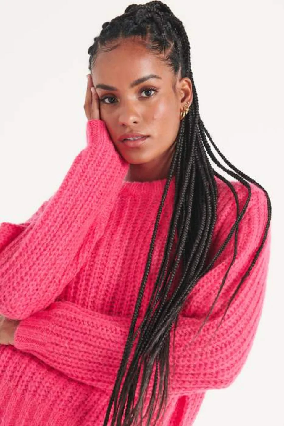 Captain Pink Cordial Wool Blend Knit Jumper