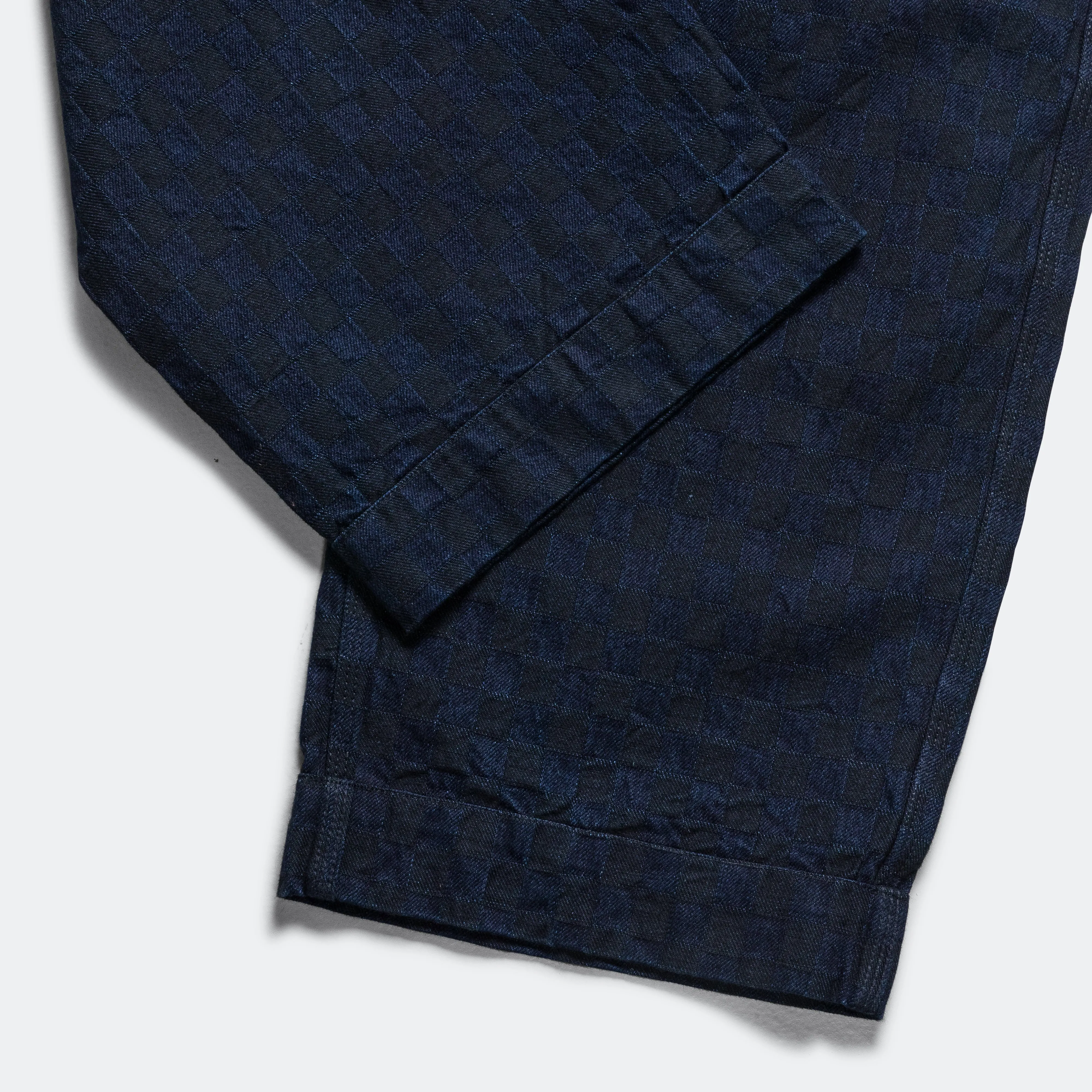 Carpenter Pant - Indigo Denim Check