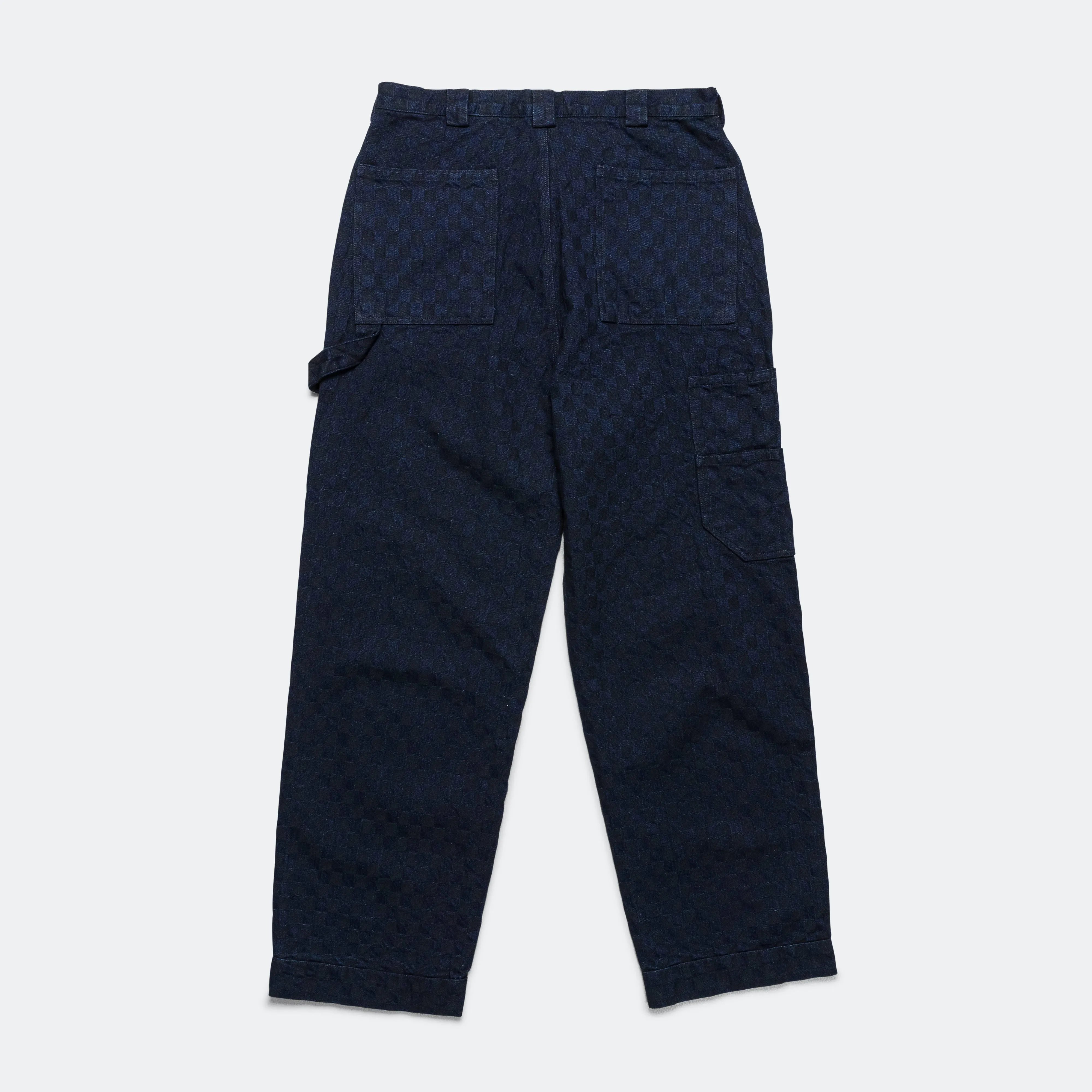 Carpenter Pant - Indigo Denim Check