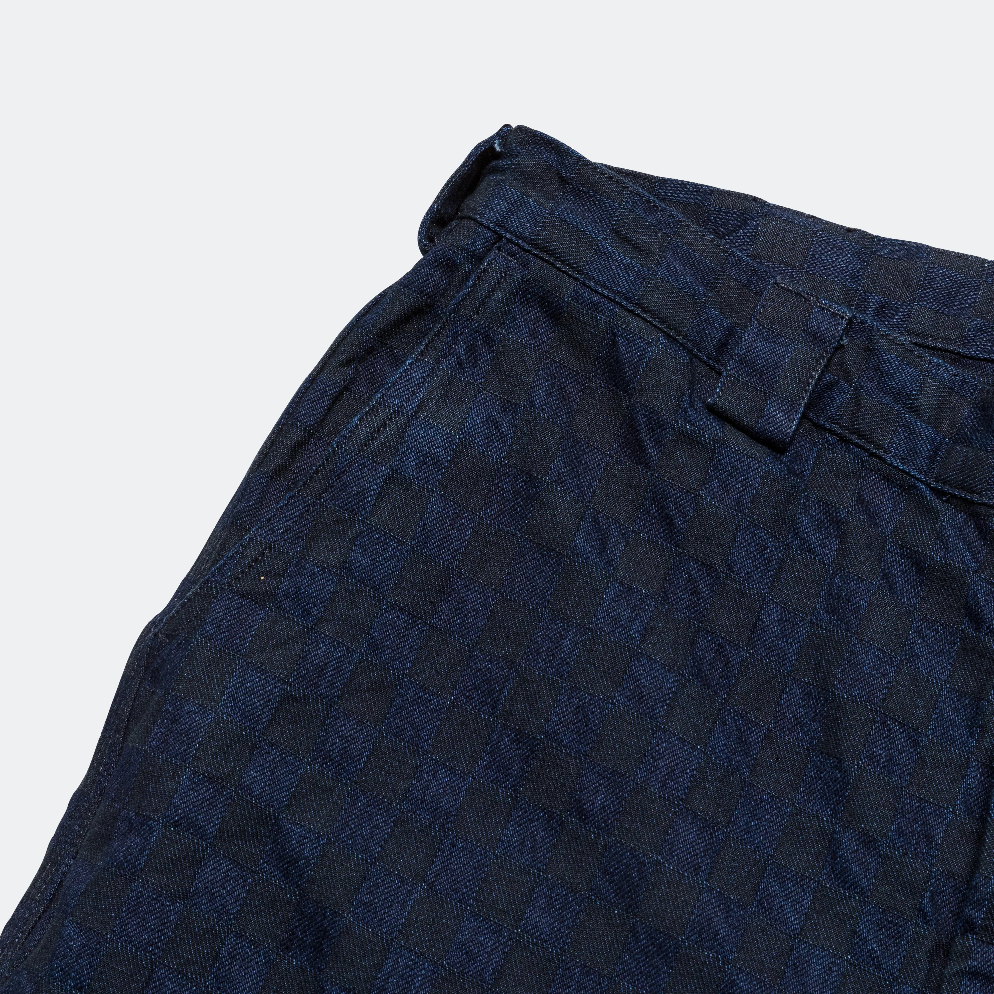 Carpenter Pant - Indigo Denim Check