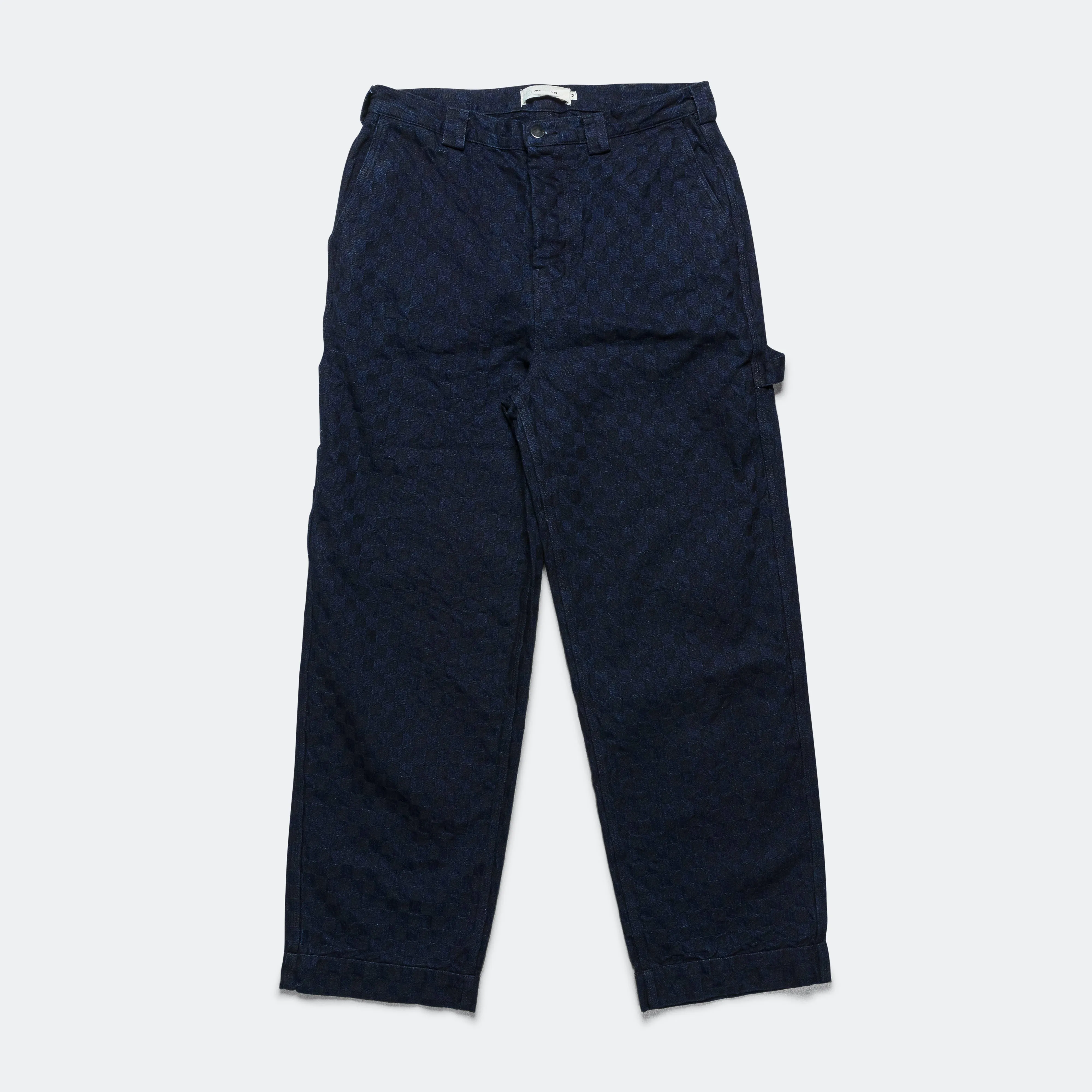 Carpenter Pant - Indigo Denim Check