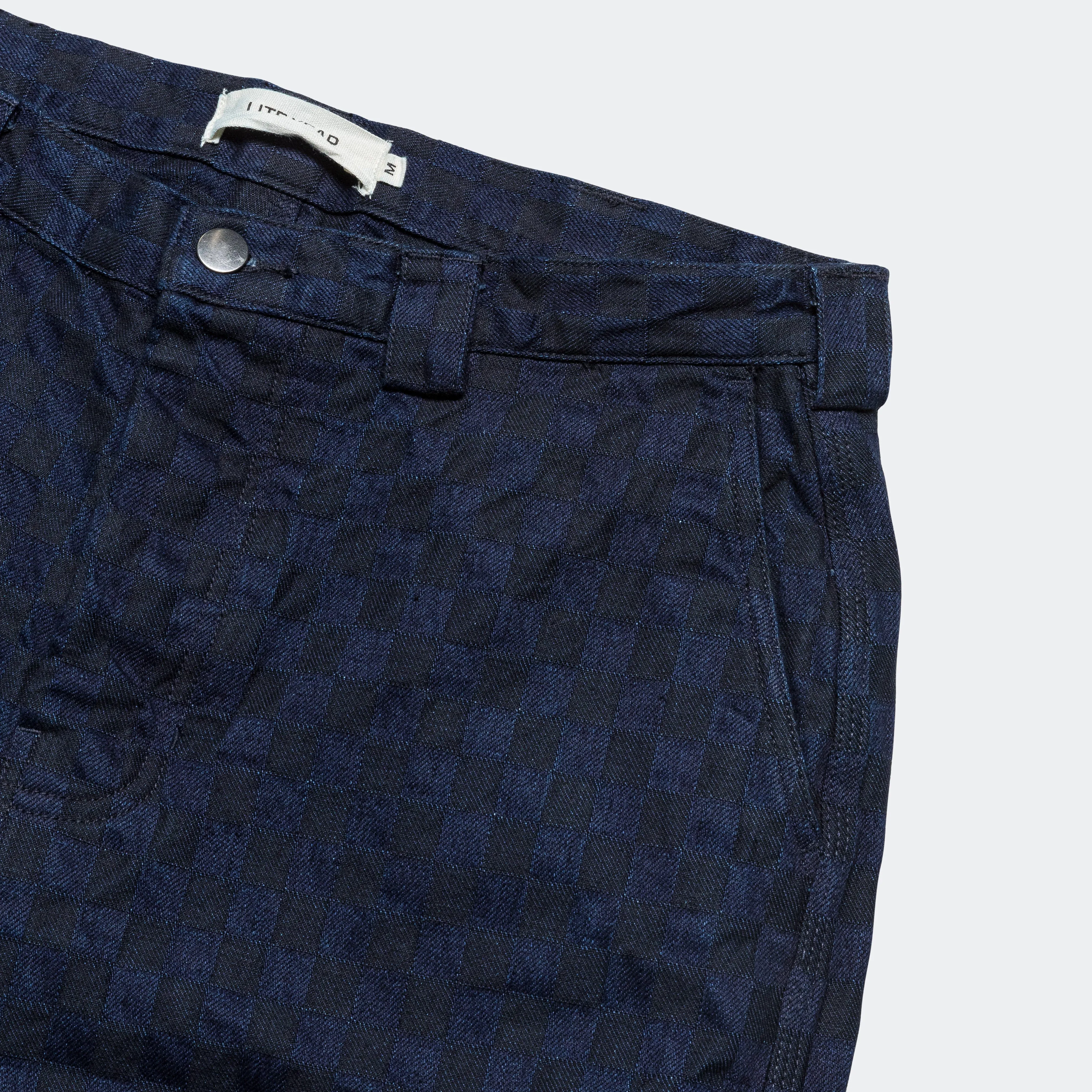 Carpenter Pant - Indigo Denim Check