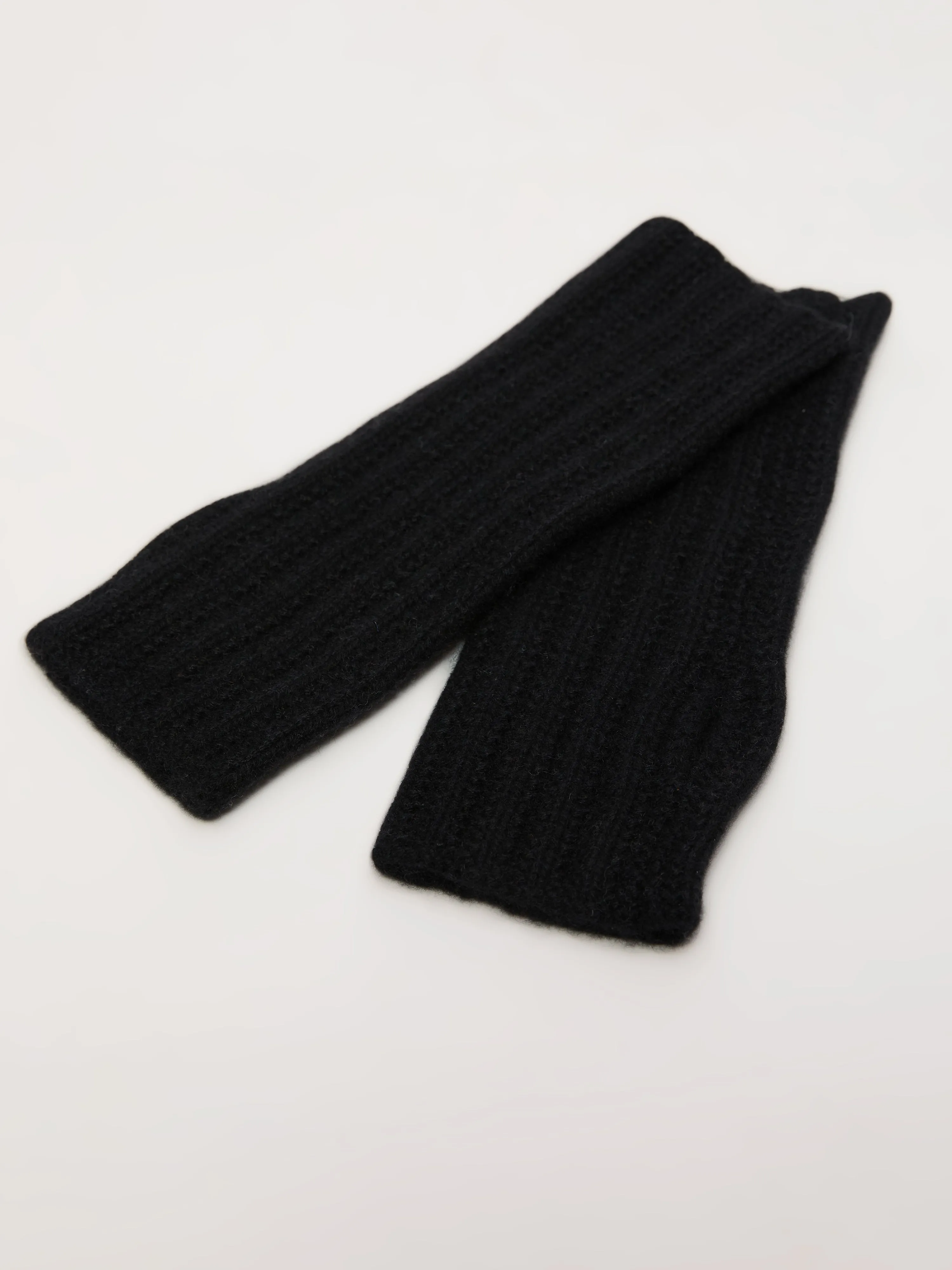 Cashmere Mittens | Black