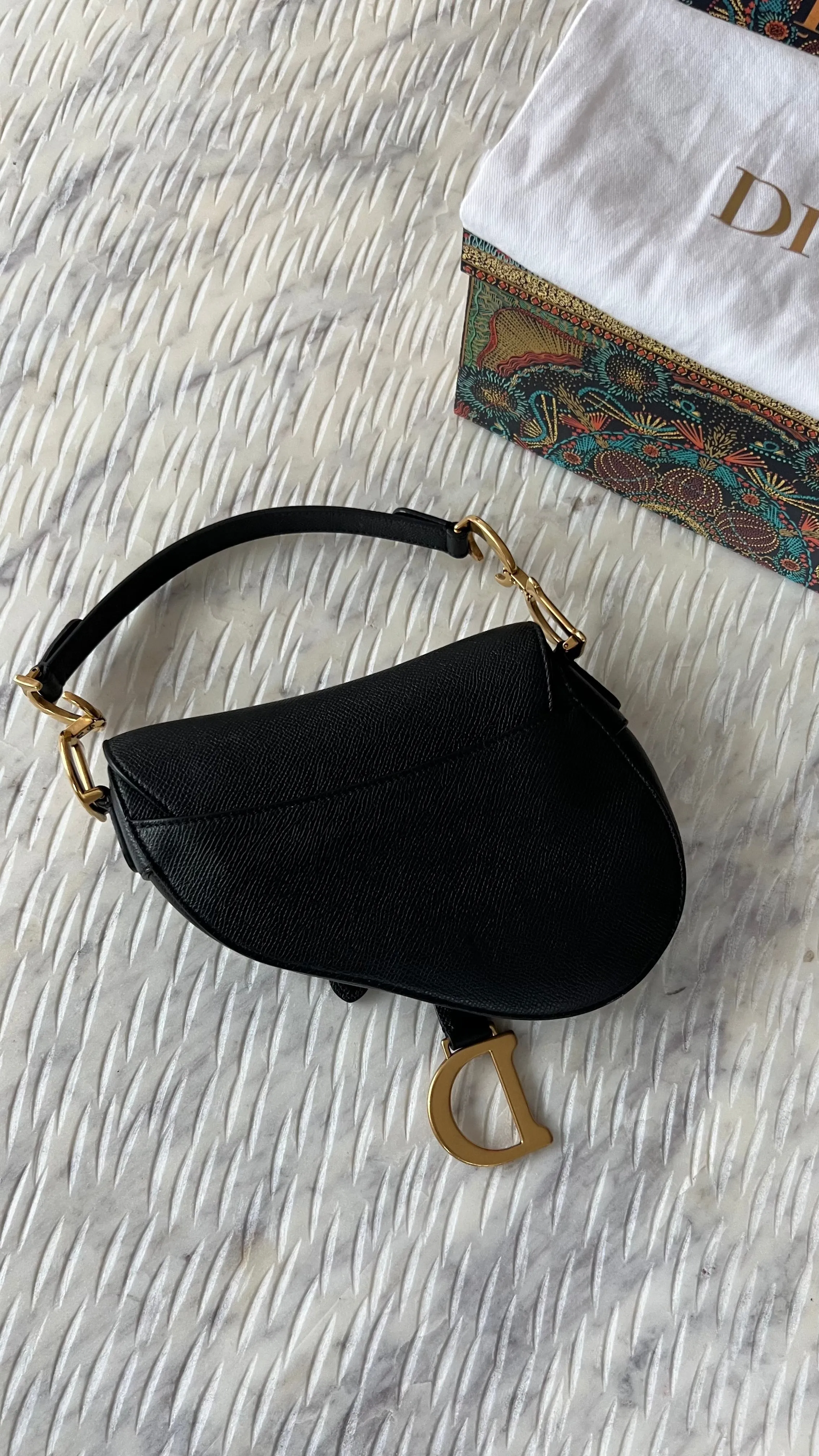 Christian Dior Mini Saddle Bag