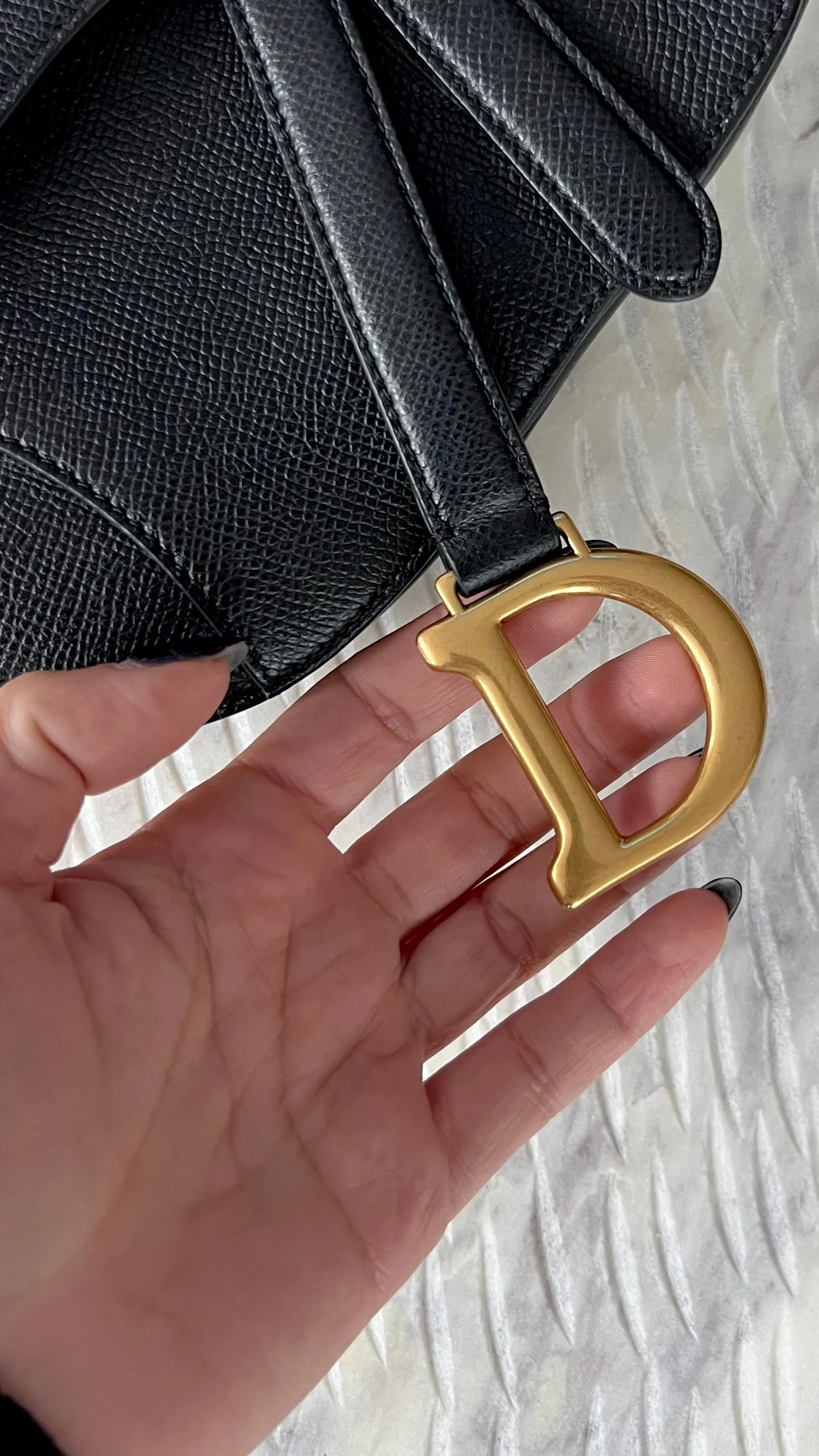 Christian Dior Mini Saddle Bag