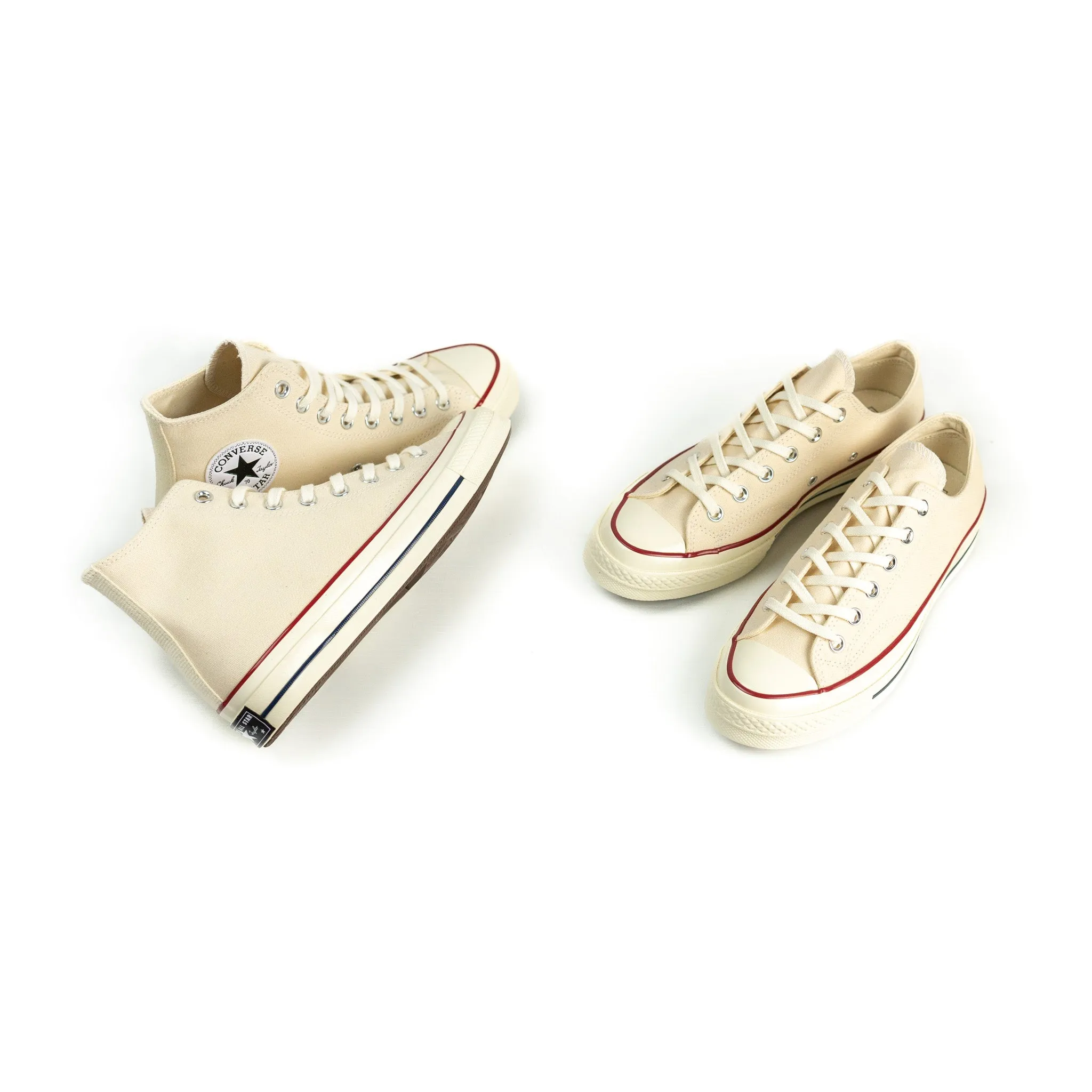 CHUCK TAYLOR ALL STAR 70 LOW PARCHMENT | GARNET | EGRET