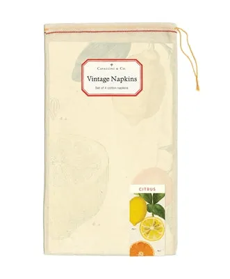  Citrus Vintage  Napkins