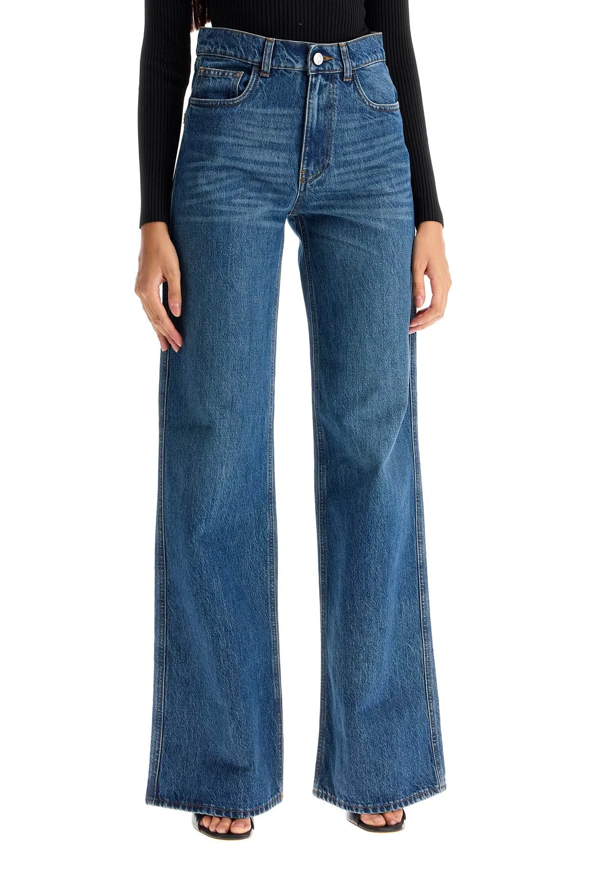 Coperni Women's Wide Leg Jeans