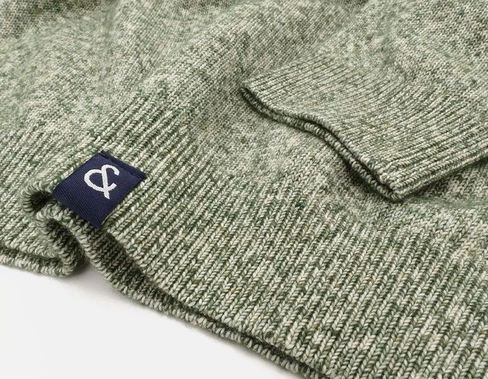 Crew Neck Jumper - Green