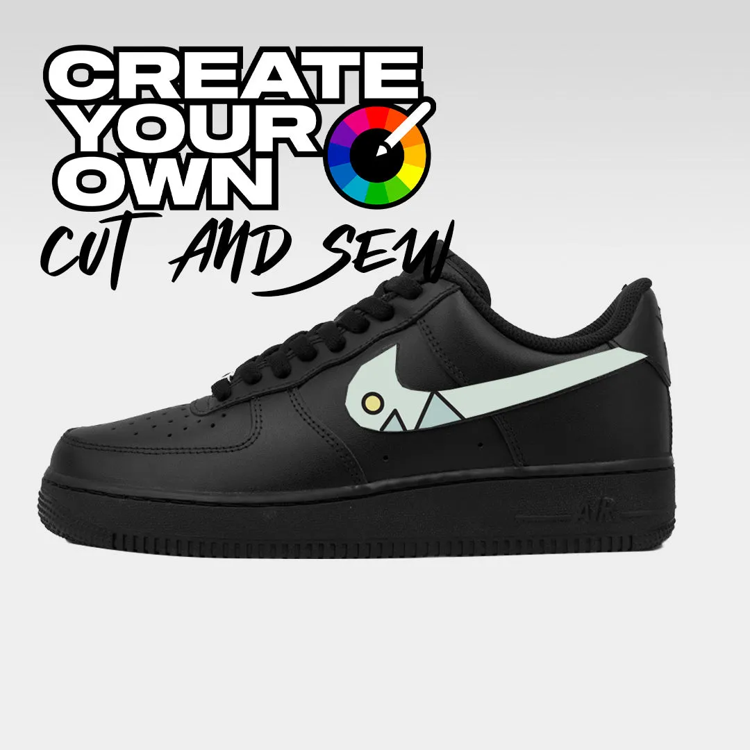 Cut & Sew (Create Your Own) - Black Air Force 1 Custom