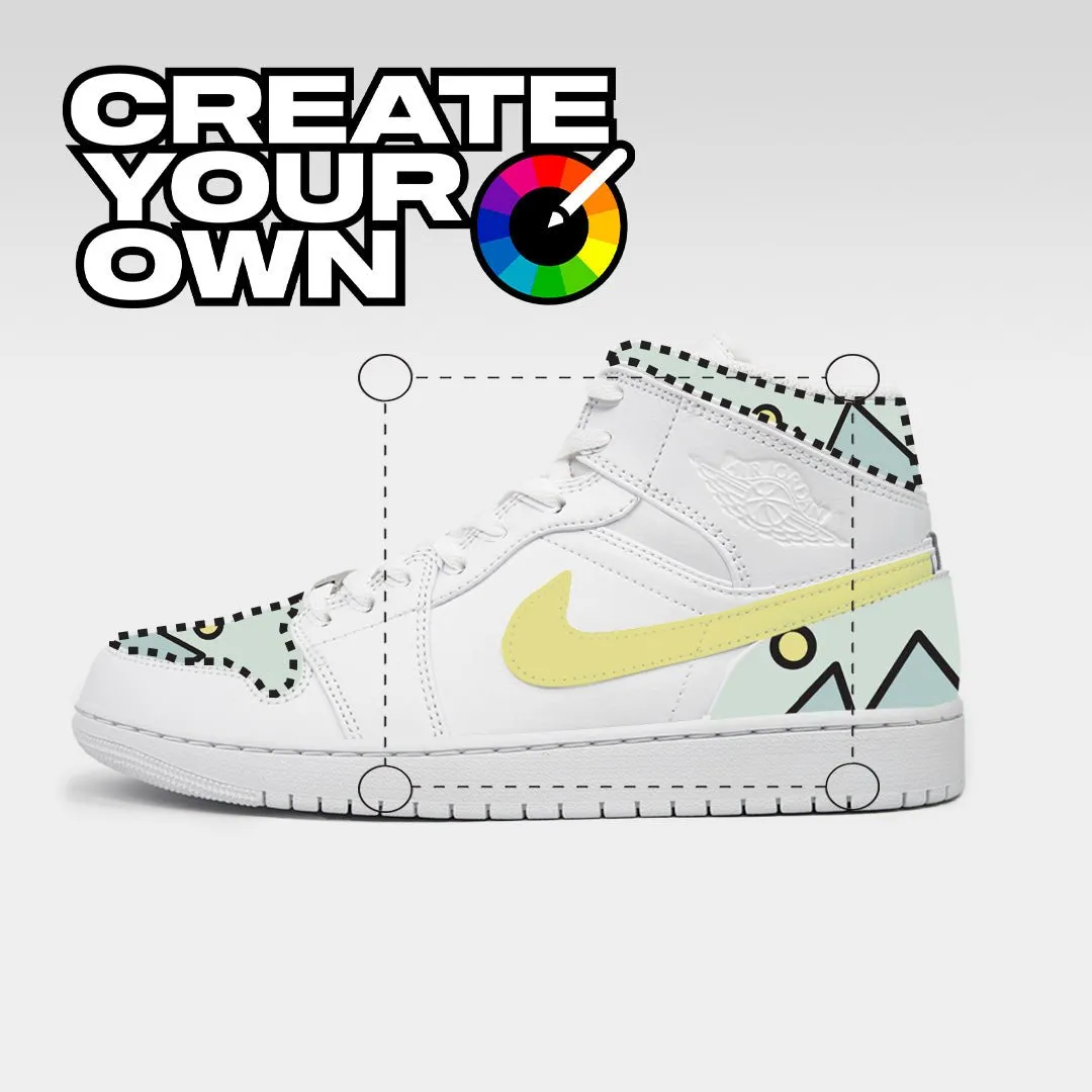 Cut & Sew (Create Your Own) - Jordan 1 Mid Custom