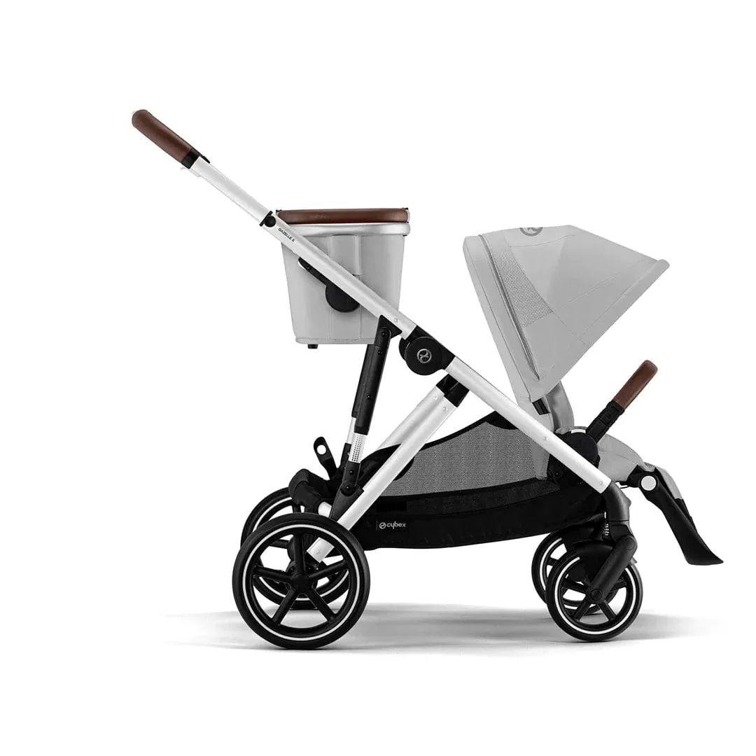 Cybex Gazelle S Essential Bundle - Silver / Lava Grey