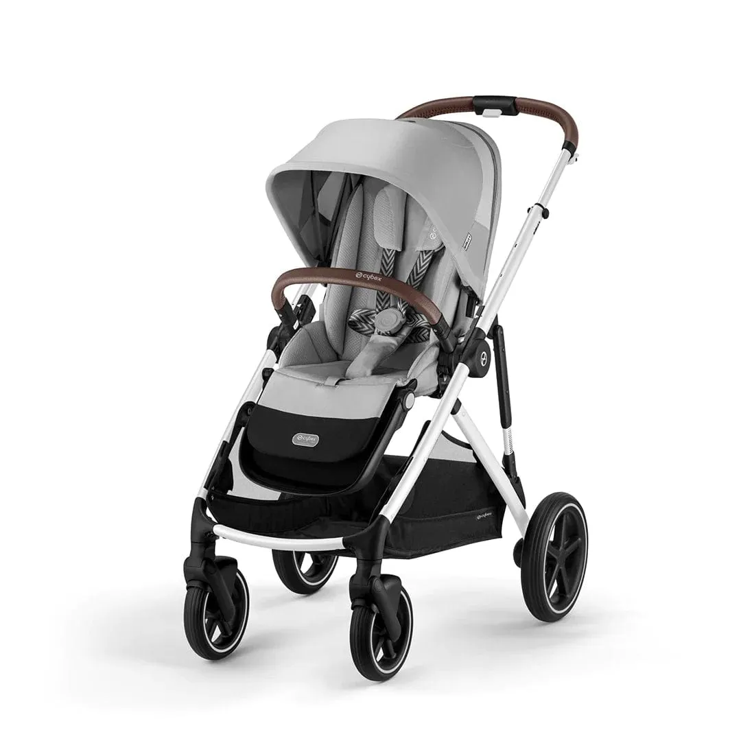 Cybex Gazelle S Essential Bundle - Silver / Lava Grey