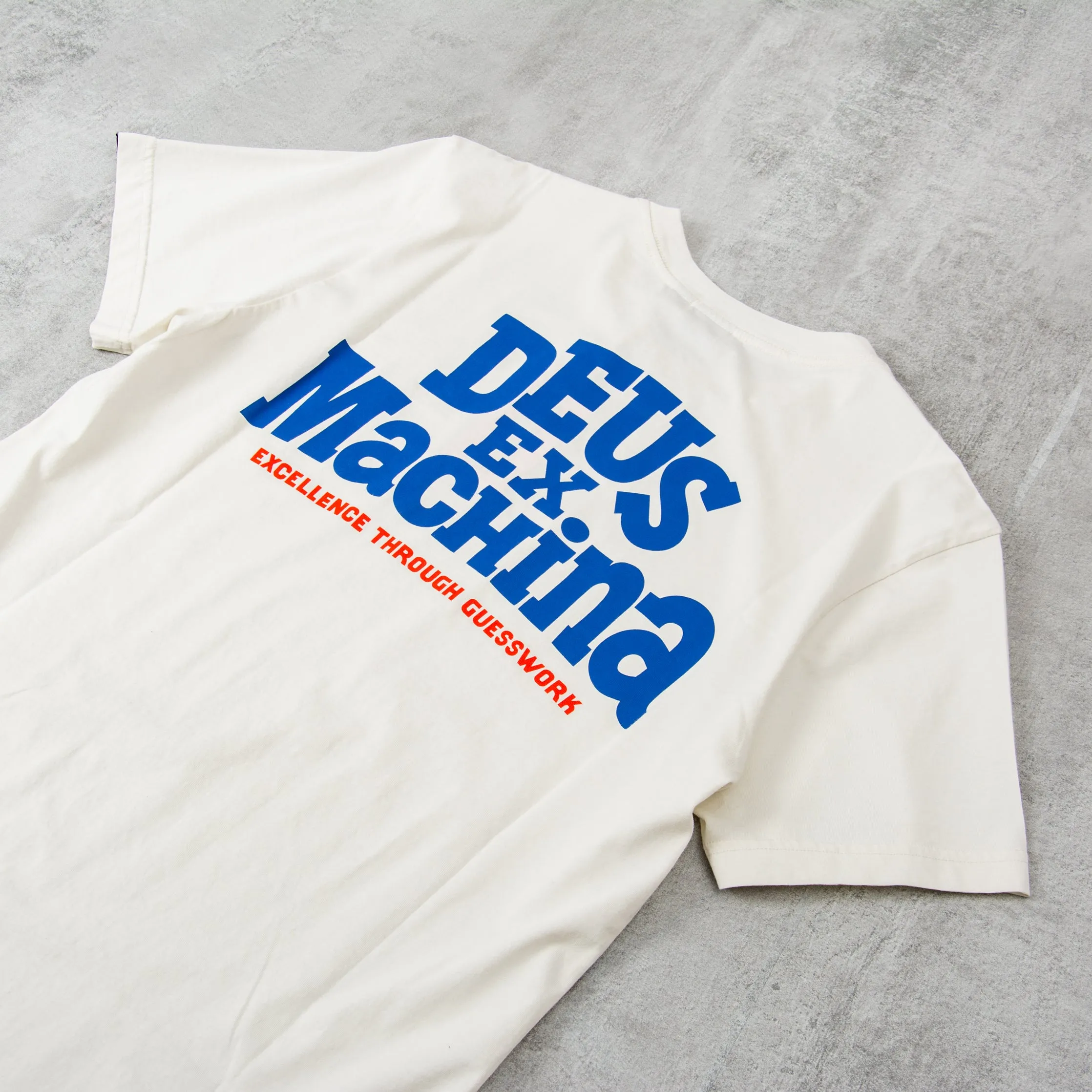 Deus Ex Machina New Redline Tee - Vintage White