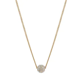 Diamond Disco Ball Necklace