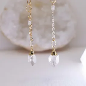 Diamonds In The Sky - Herkimer Diamond Necklace