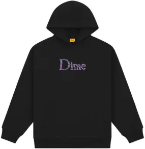 Dime Classic Skull Hoodie / Black