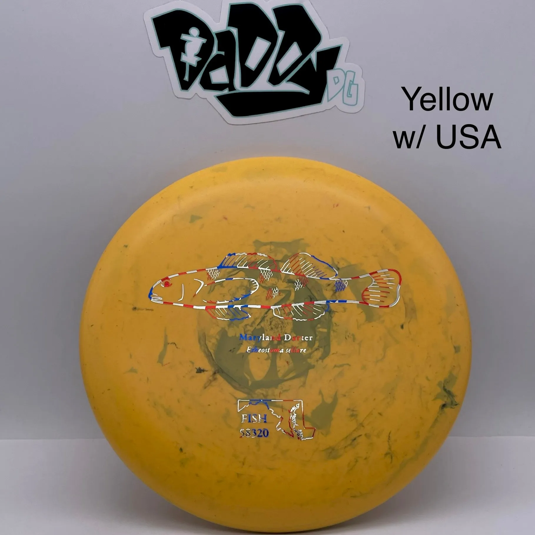 Discraft Challenger Jawbreaker Andrew Fish 2023 Tour Series Stamped Putt & Approach