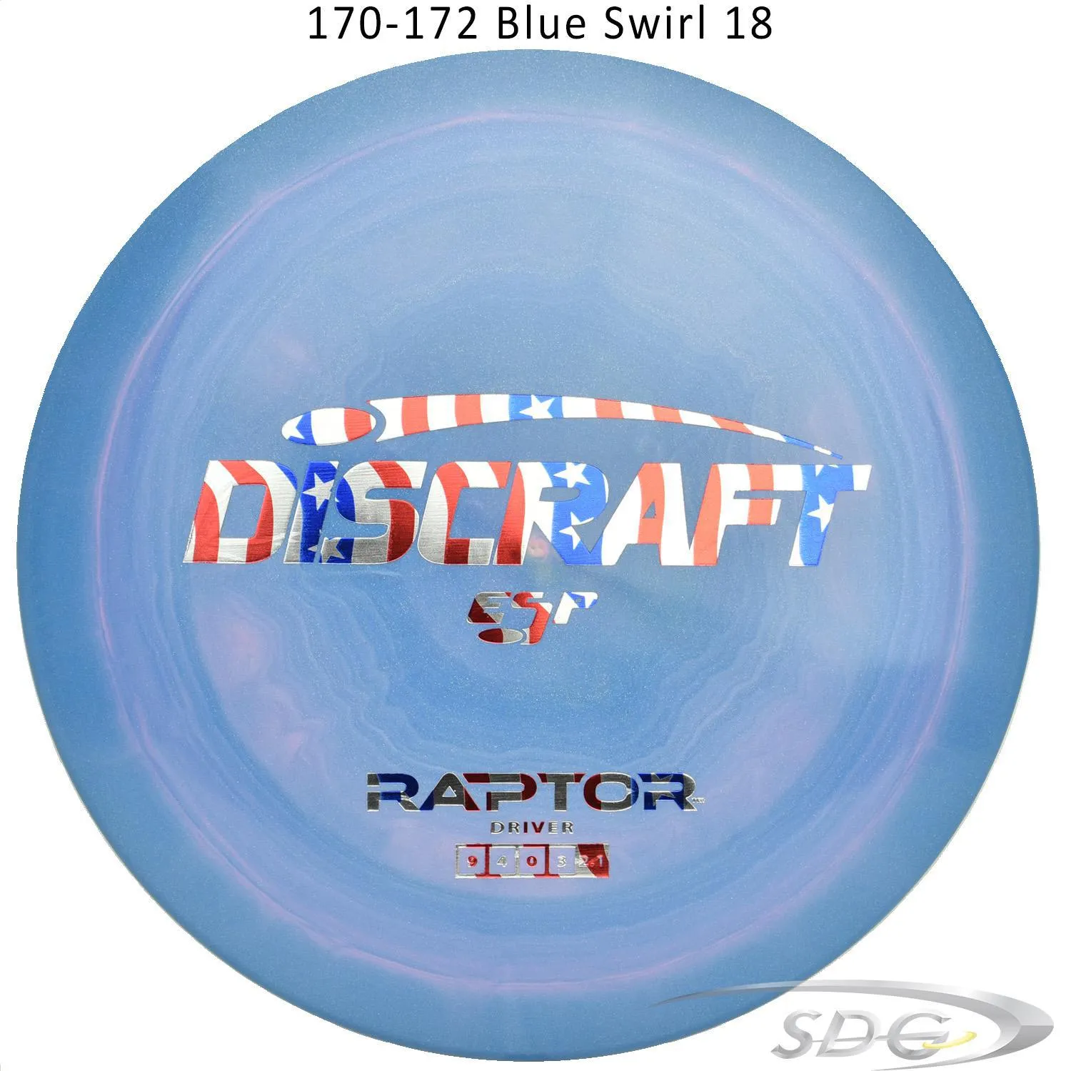 Discraft ESP Raptor Disc Golf Distance Driver