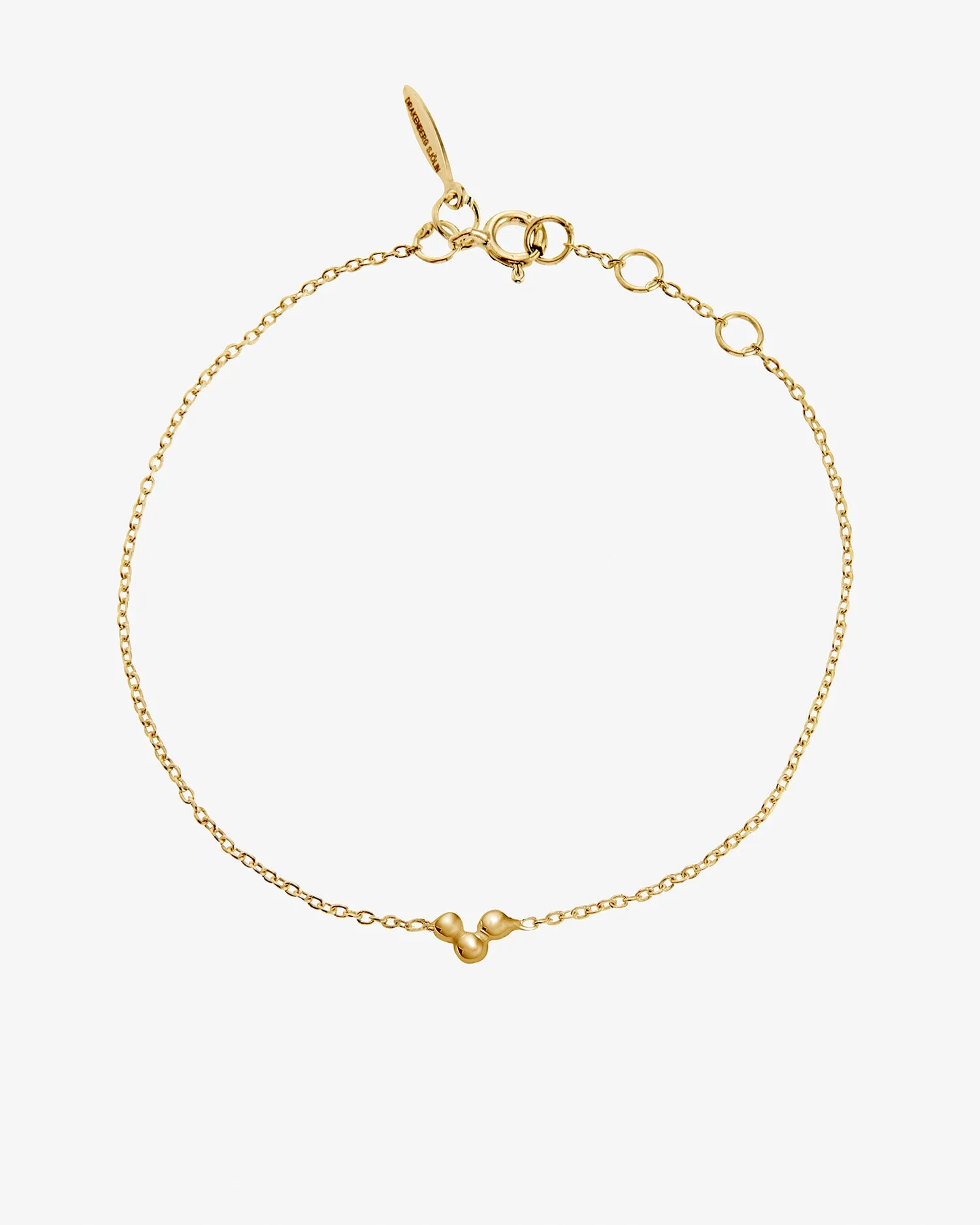 Drops bracelet gold