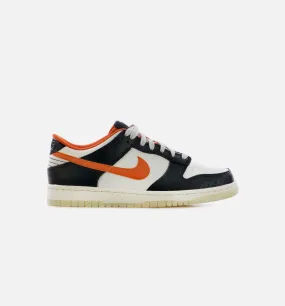 Dunk Low Halloween Grade School Lifestyle Shoe - Black/Orange/Sail Limit One Per Customer