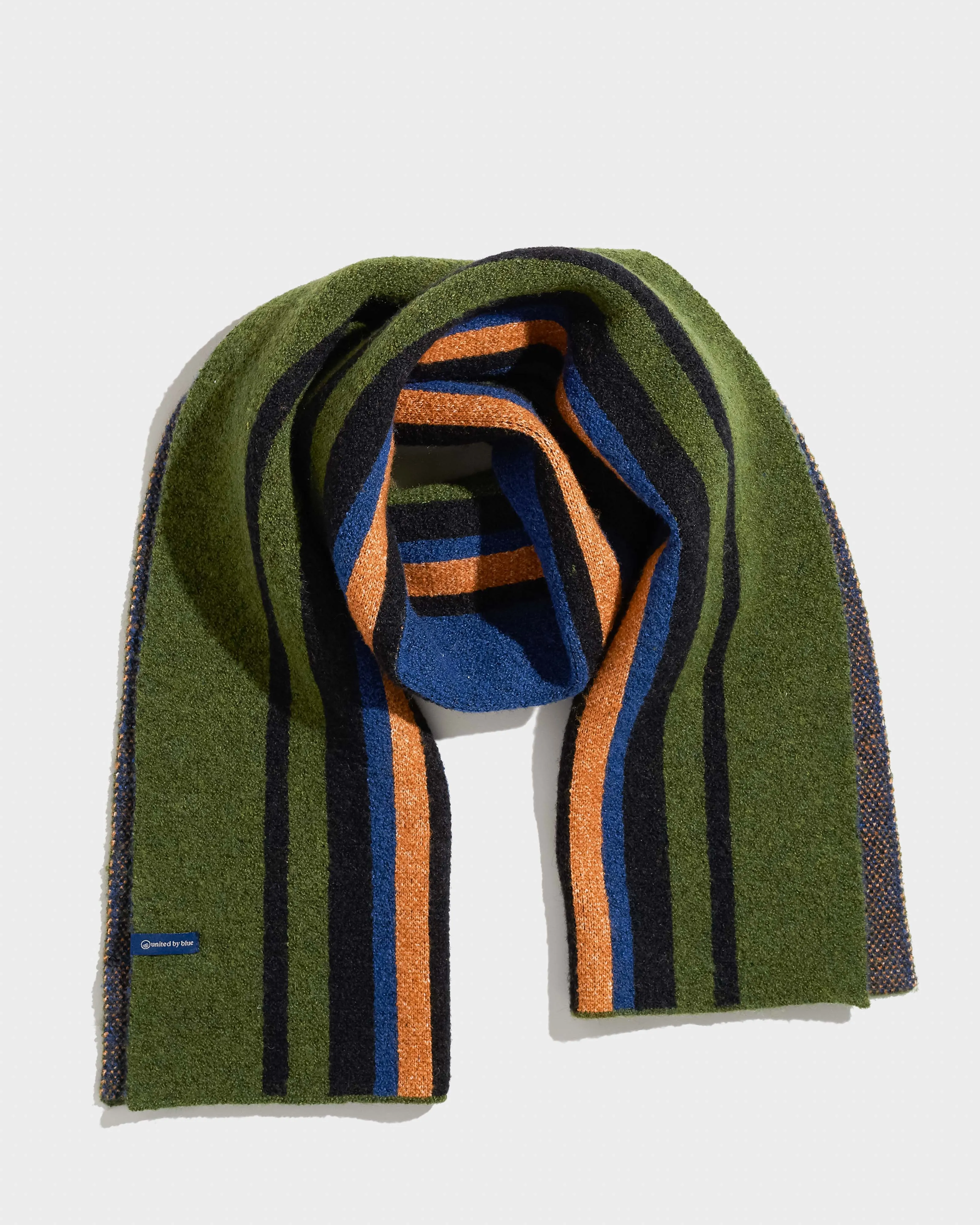 EcoKnit Stripe Scarf