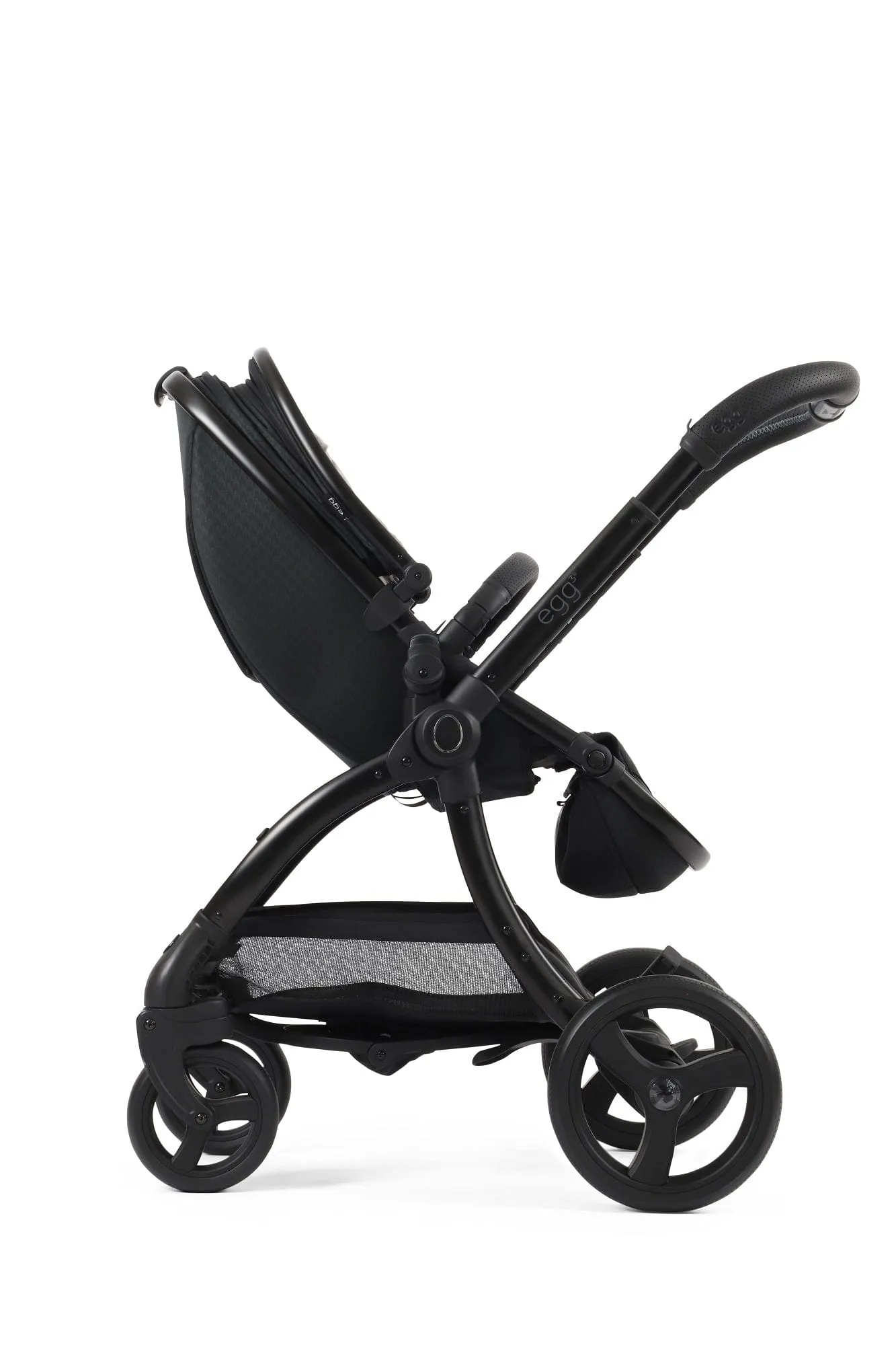 Egg 3 Luxury Shell i-Size Travel System - Houndstooth Black