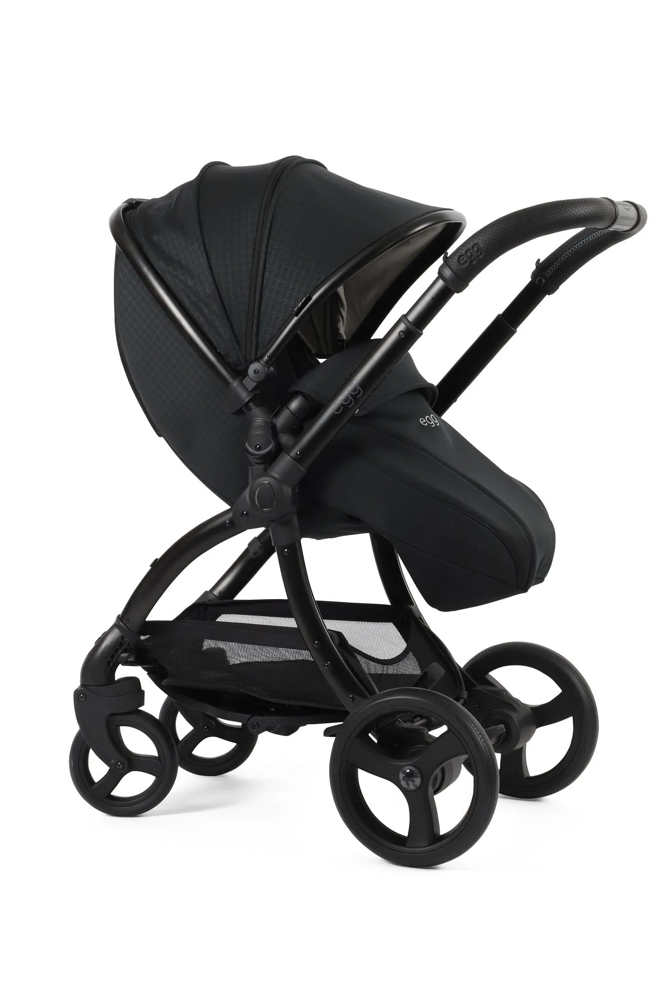 Egg 3 Luxury Shell i-Size Travel System - Houndstooth Black