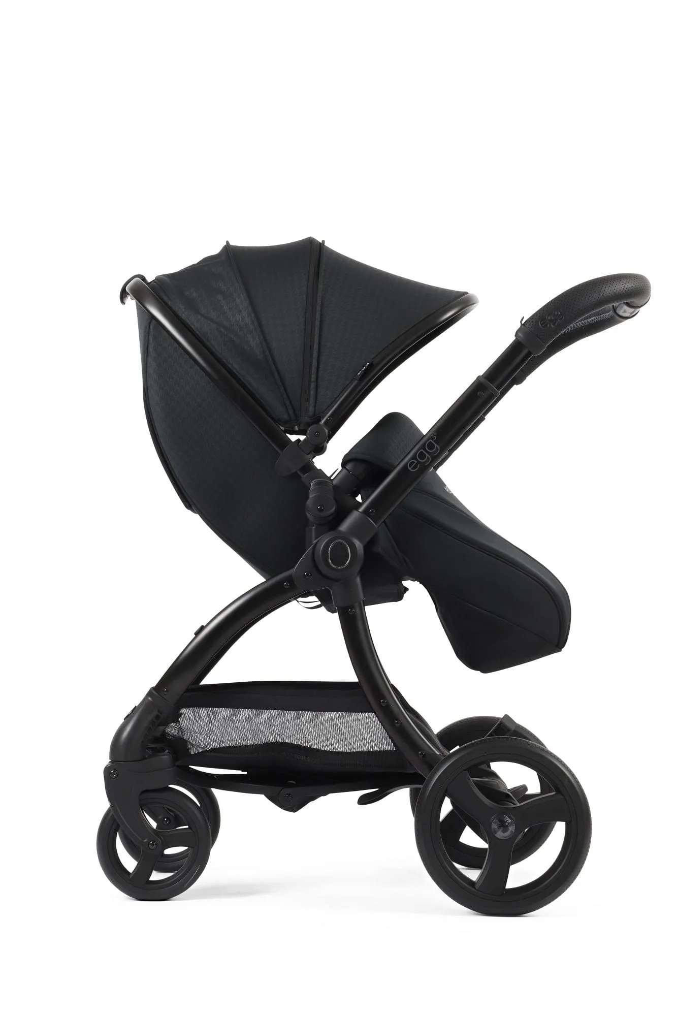 Egg 3 Luxury Shell i-Size Travel System - Houndstooth Black