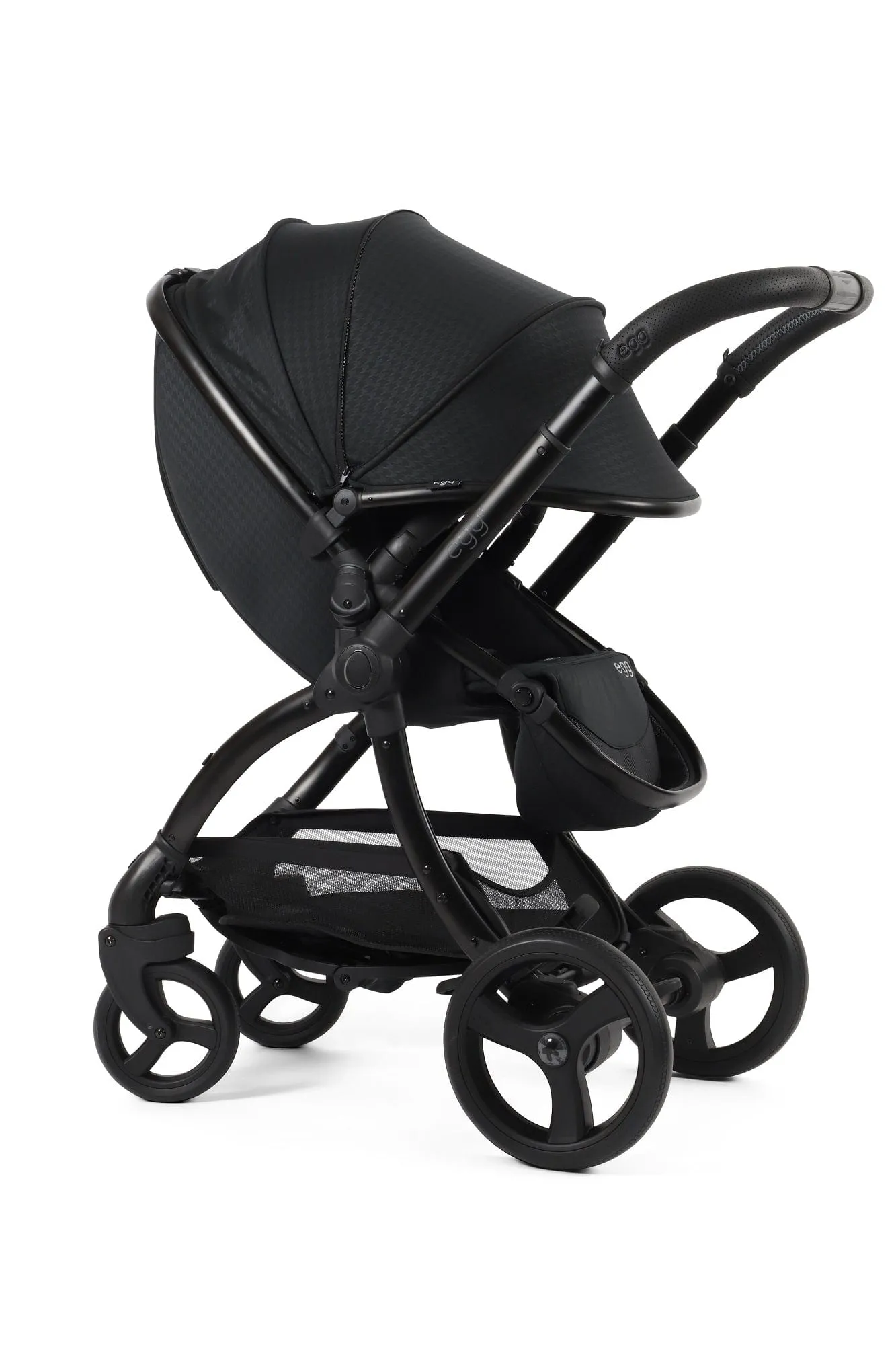 Egg 3 Luxury Shell i-Size Travel System - Houndstooth Black