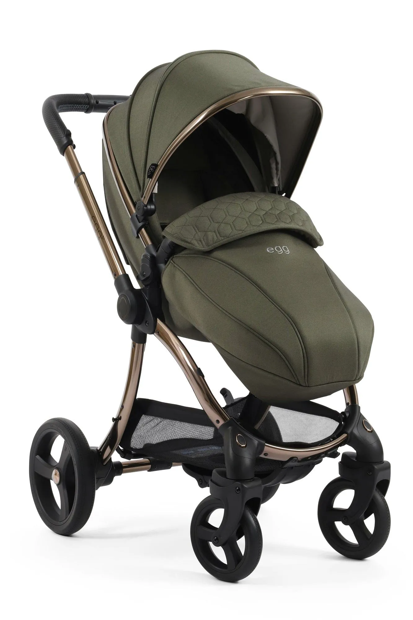 Egg 3 Luxury Shell i-Size Travel System - Hunters Green