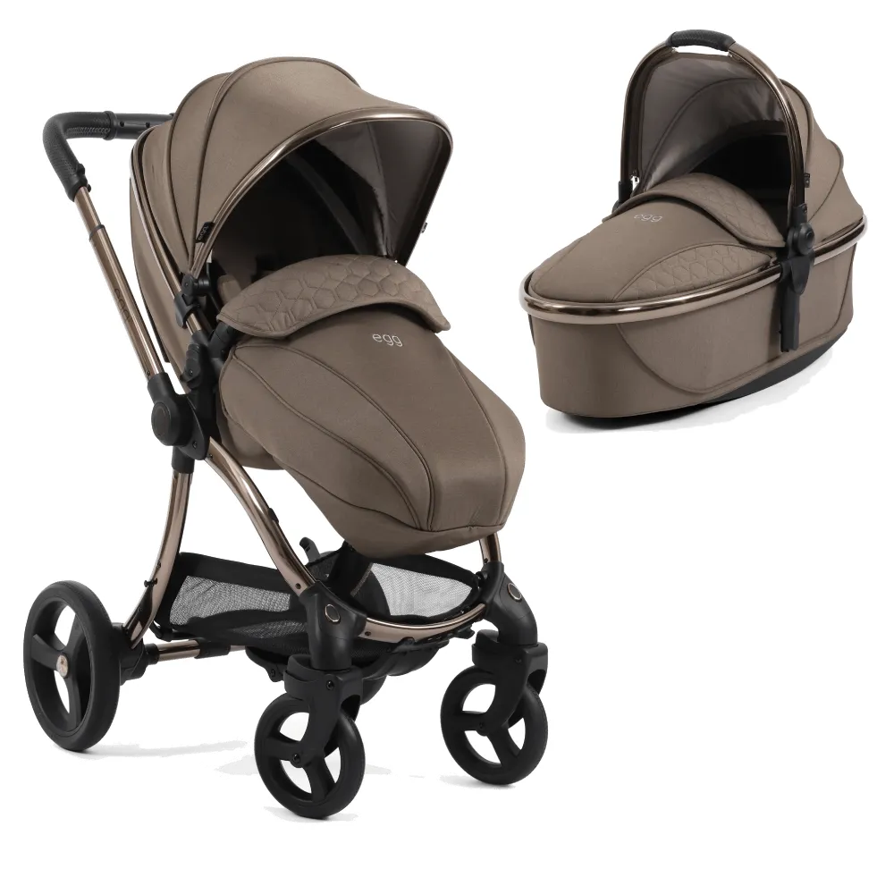 Egg 3 Stroller and Carrycot - Mink