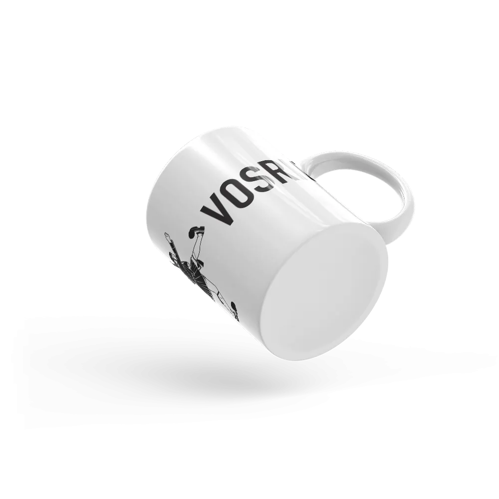 Evzone Black Mug