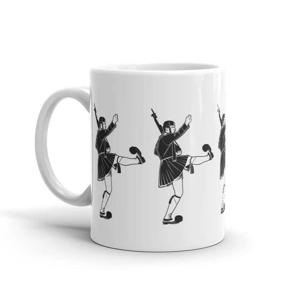 Evzone Black Mug