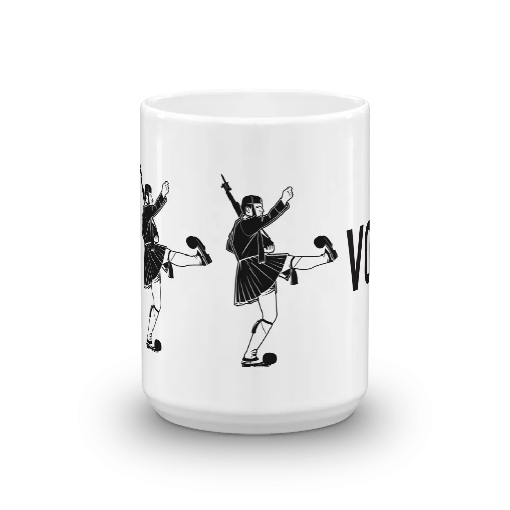 Evzone Black Mug