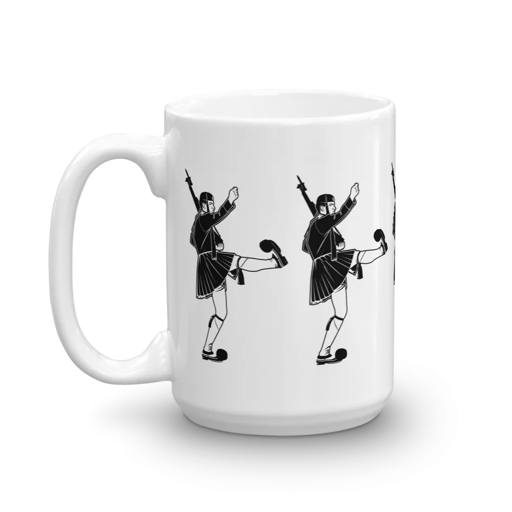 Evzone Black Mug