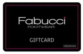 Fabucci Footwear Gift Card