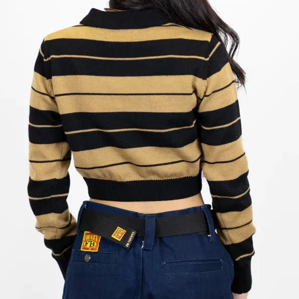 FB COUNTY Long Sleeve Charlie Brown Crop Top