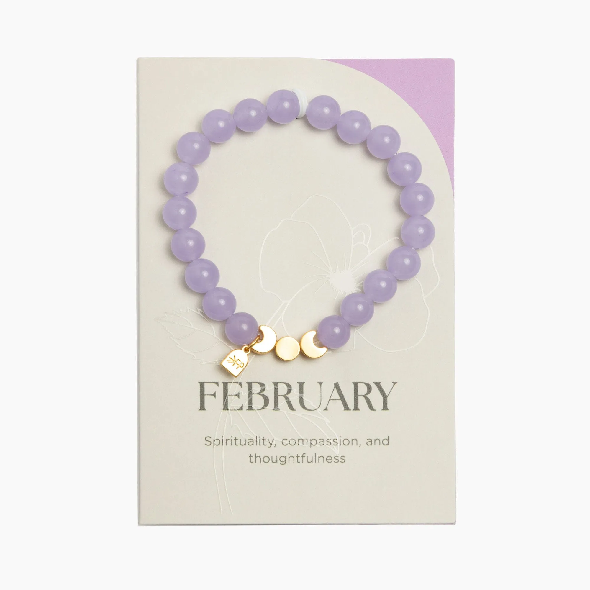 February Birthstone Bracelet