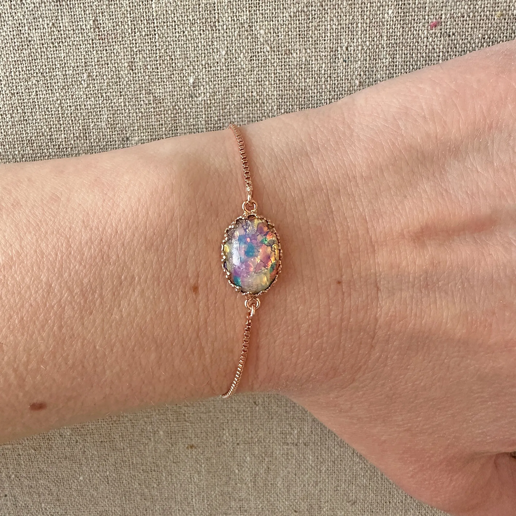 Fire Opal Bracelet