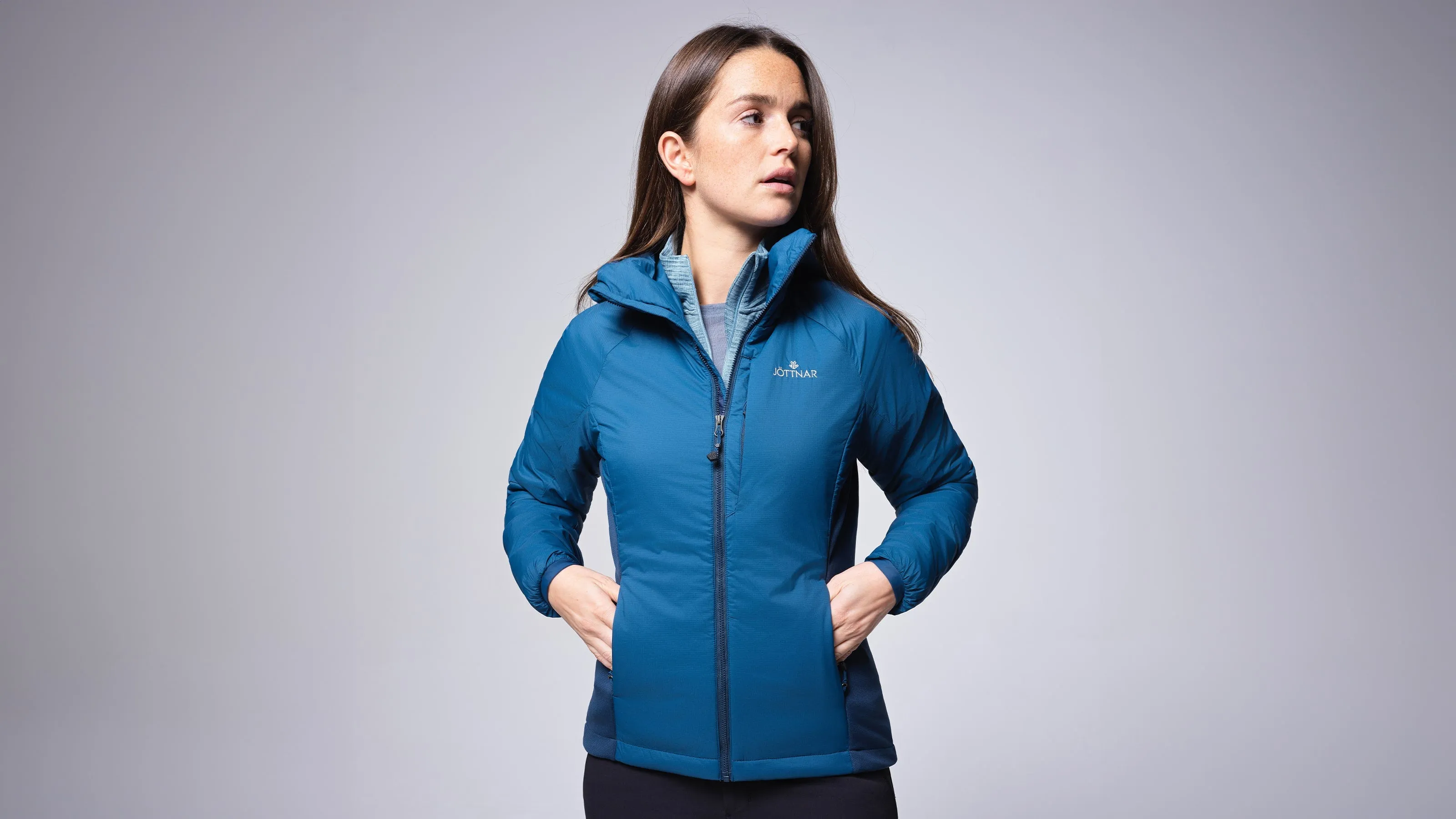 Floyen Women’s Hooded Hybrid Insulated Jacket