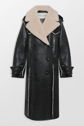 Frankie Faux Shearling Coat