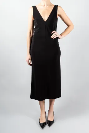 Gauchere Deep V Dress