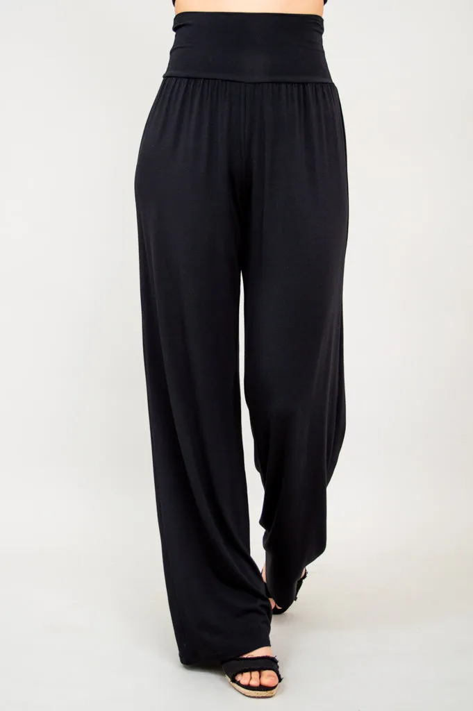 Gaylene Pant, Black, Bamboo