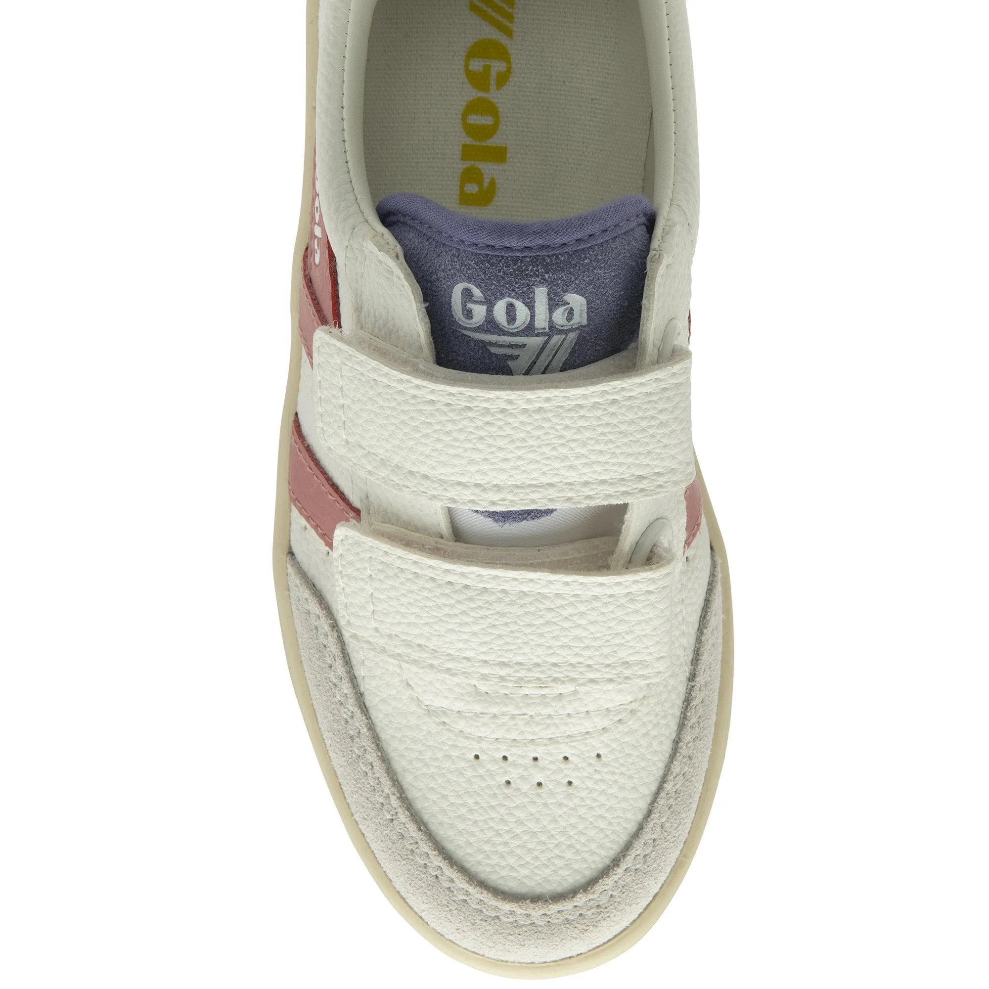 GOLA FALCON STRAP Blanc Rose Sneakers Baskets