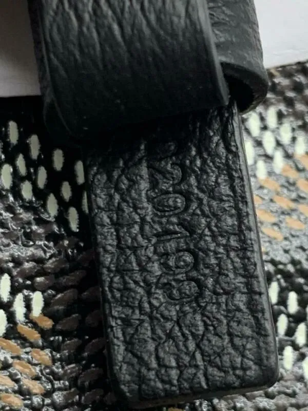 Goyard Saint Louis (St. Louis) Pm 2019 Black Coated Canvas Tote